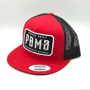 PURPOSE BUILT "TUNGSTEN" SNAPBACK RED / BLACK