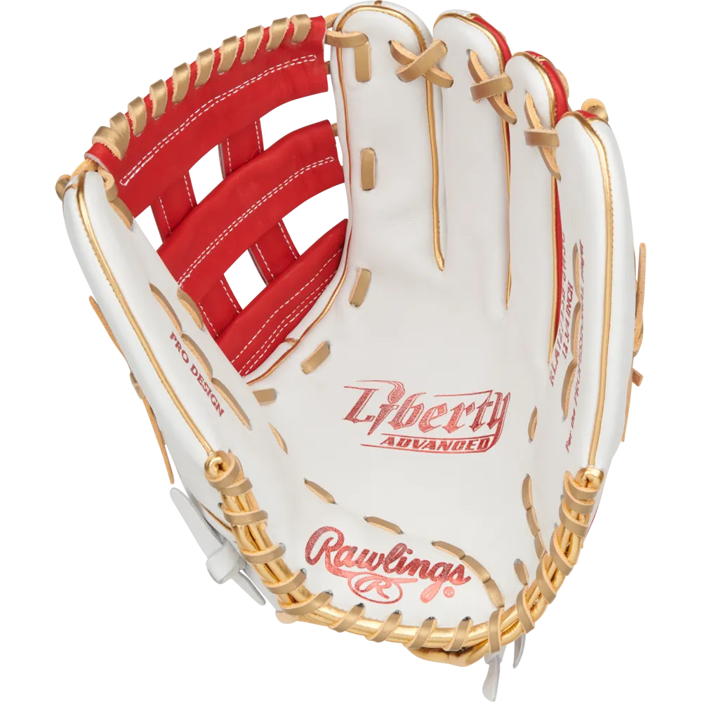 Rawlings Liberty Advanced Color Sync 12.75" Fastpitch Softball Glove: RLA1275-6WSG