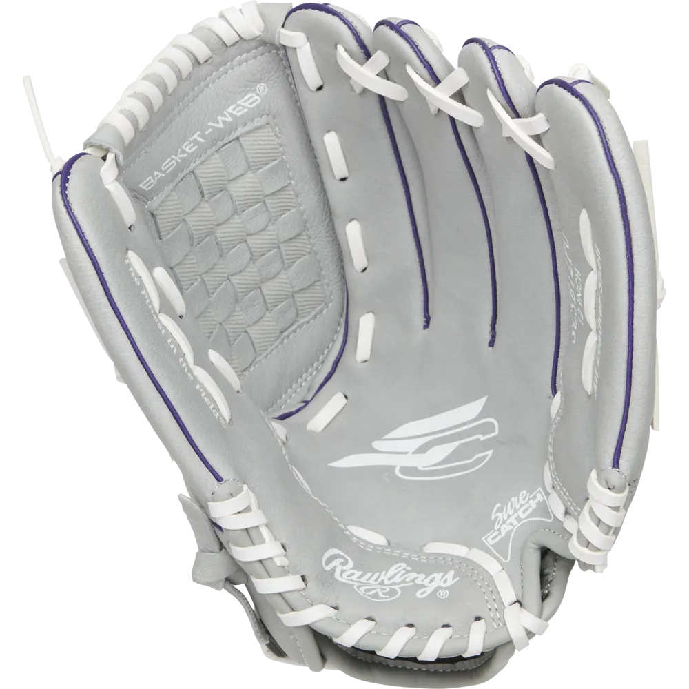 Rawlings Sure Catch 12.5" Fastpitch Glove: SCSB125PU