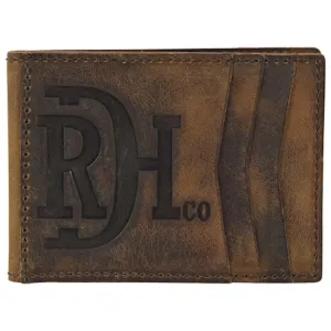 Red Dirt Hat Co Men's Distressed Finish Bifold Card Case