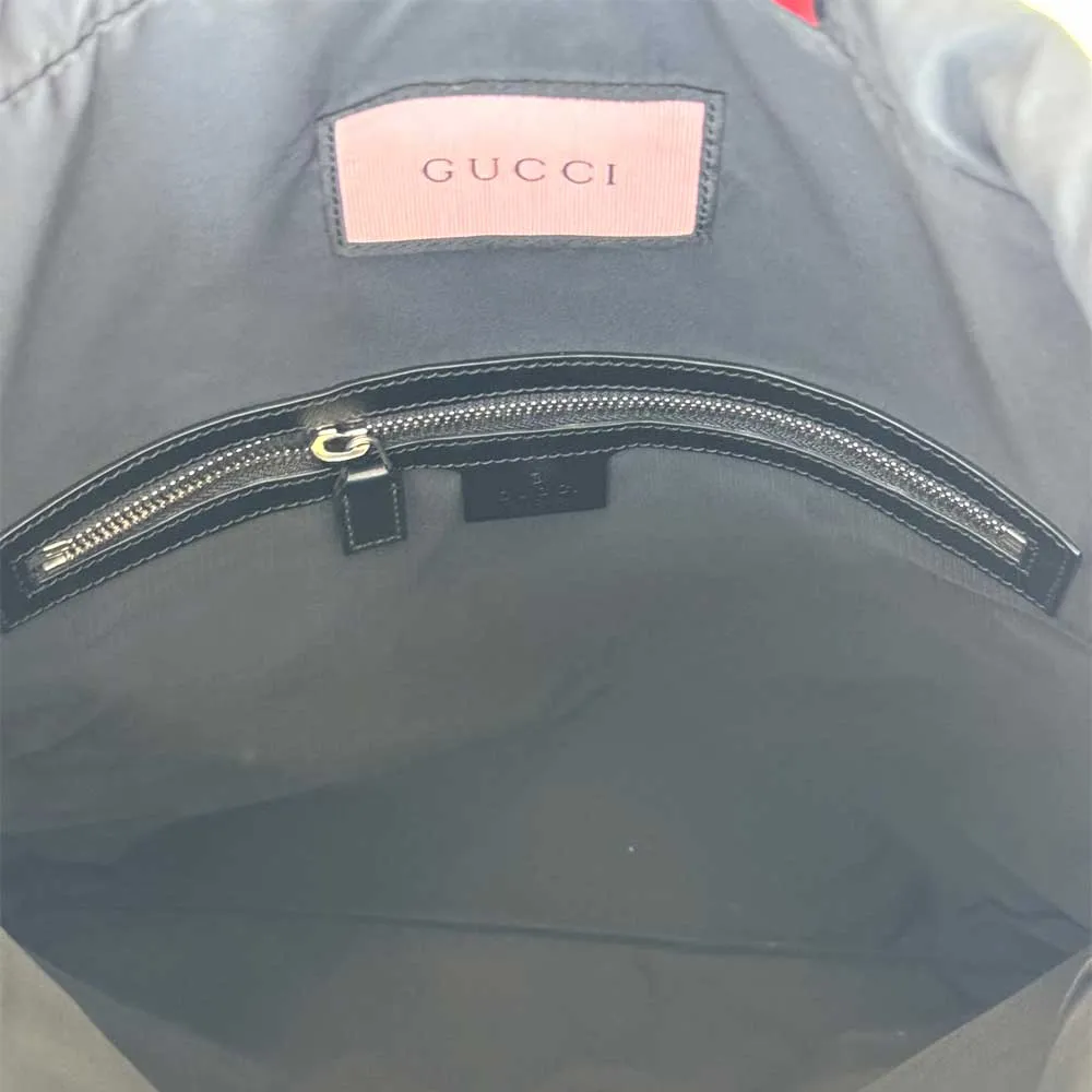 Red Ghost Drawstring Backpack
