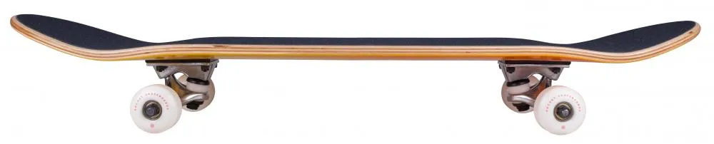 Rocket Double Dipped Complete Skateboard 8.0" - Orange / Yellow
