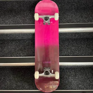 Rocket Double Dipped Purple / Pink 7.75" Complete Skateboard