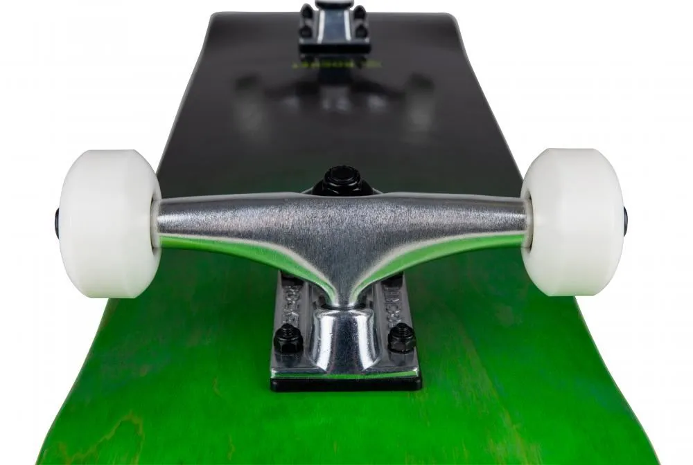 Rocket Skateboard Double Dipped Black Complete Skateboard - 8.0"