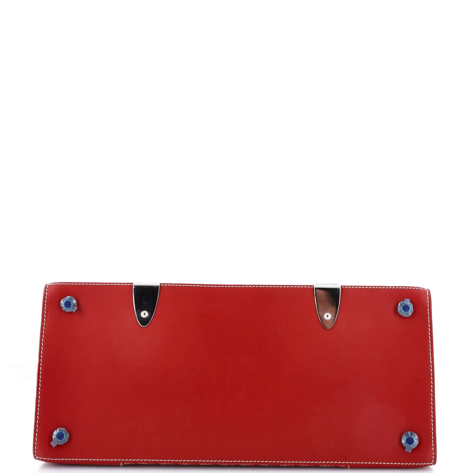 Saigon Top Handle Bag Coated Canvas with Leather MM