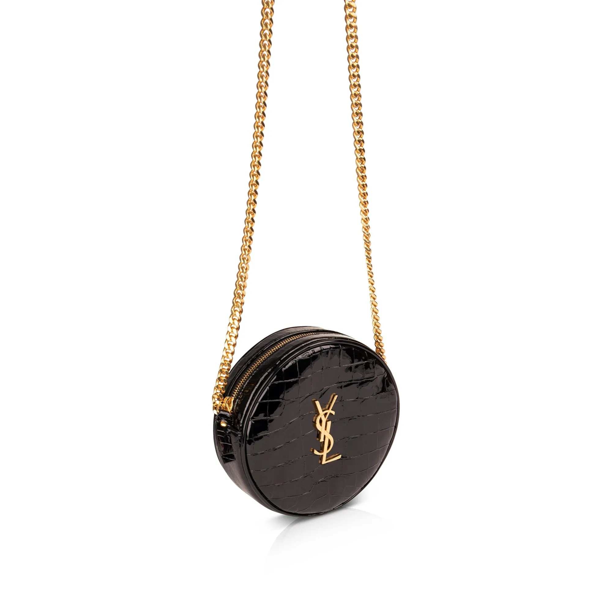 Saint Laurent Round Monogram Bag