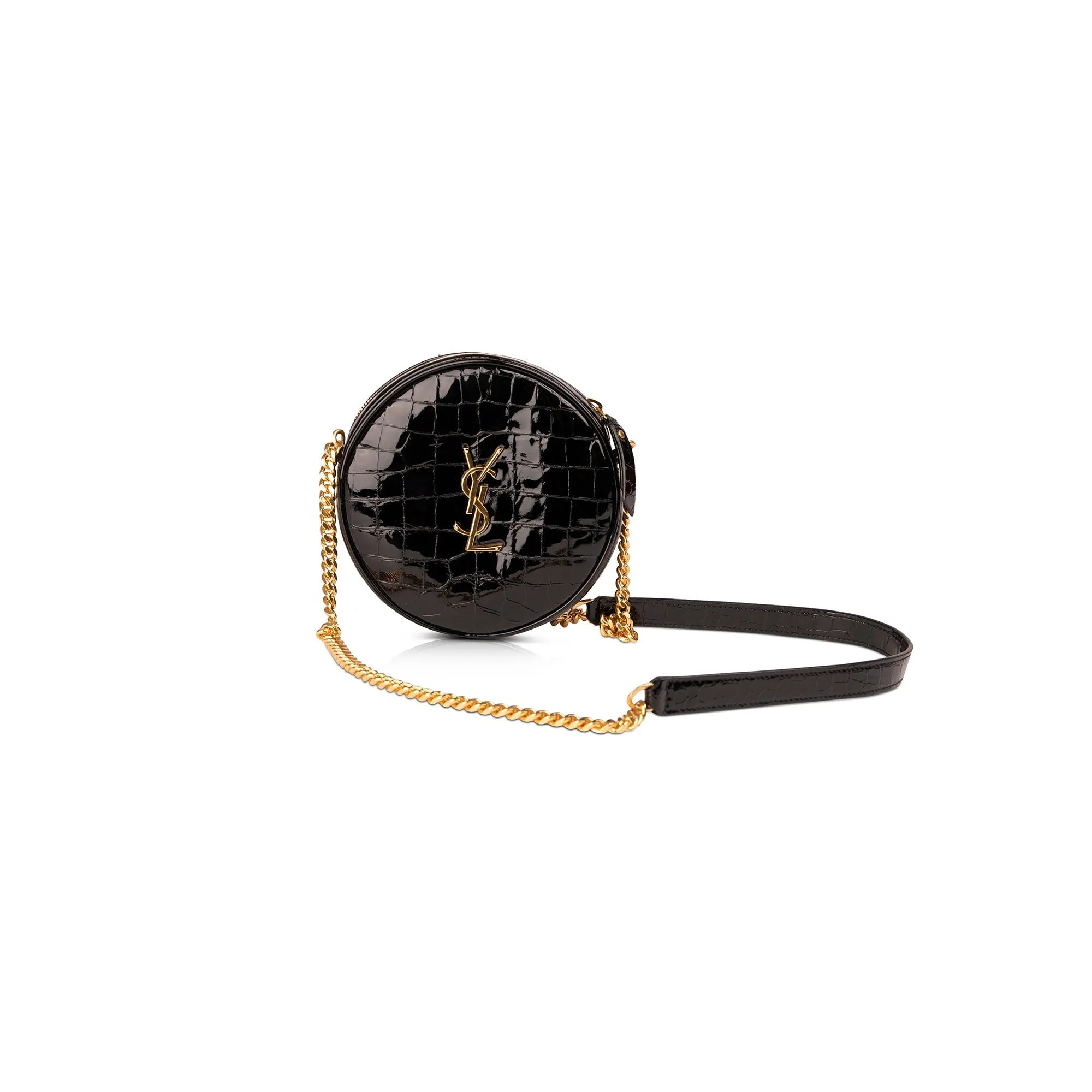 Saint Laurent Round Monogram Bag