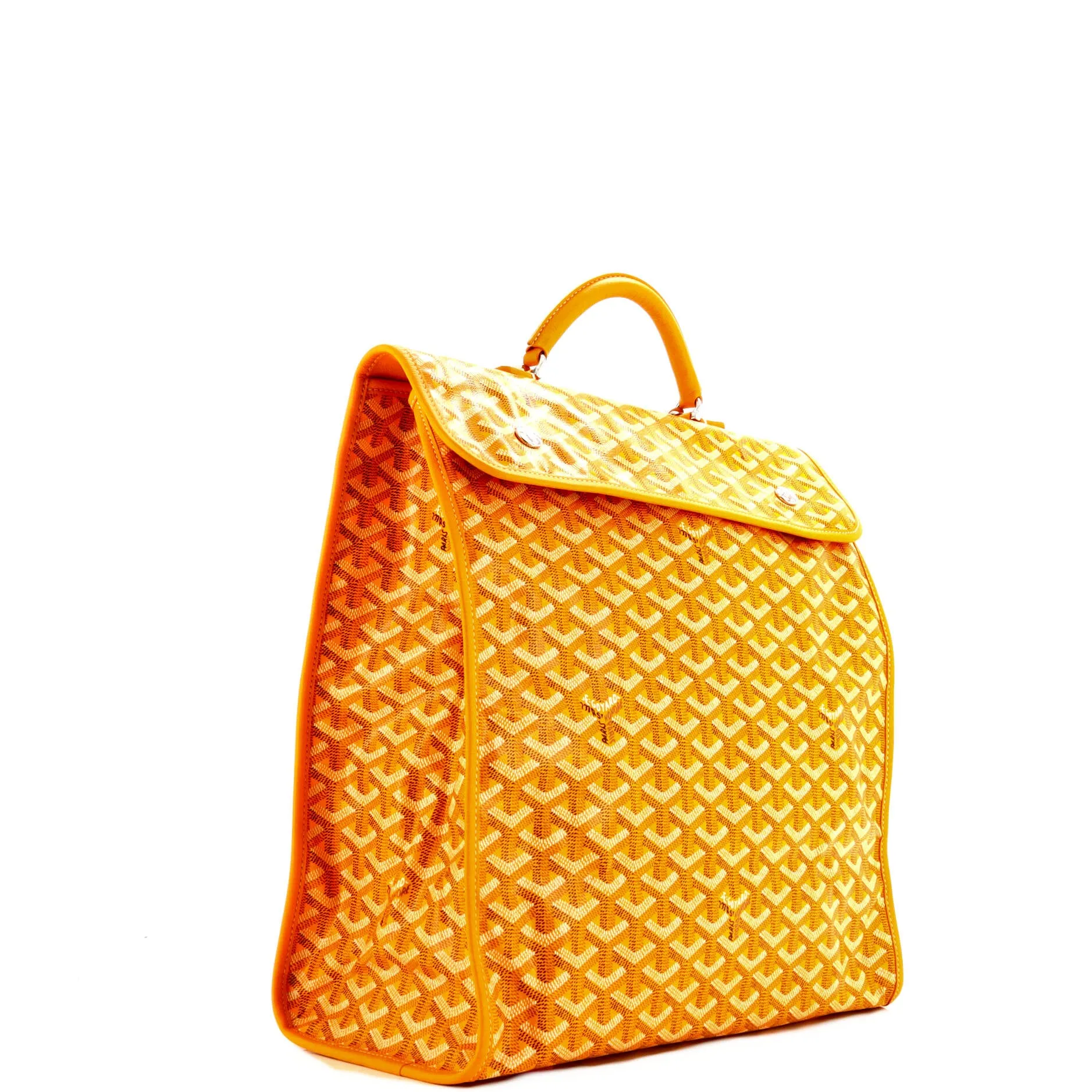 Saint Leger Briefcase Backpack Coated Canvas