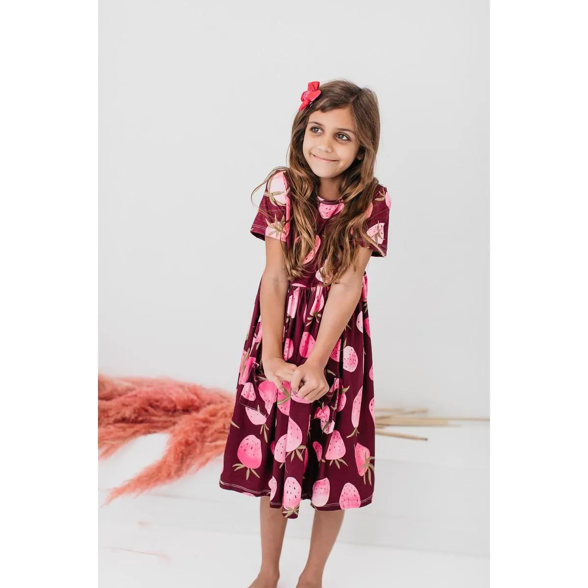 SALE Hot Pink Velvet Bow