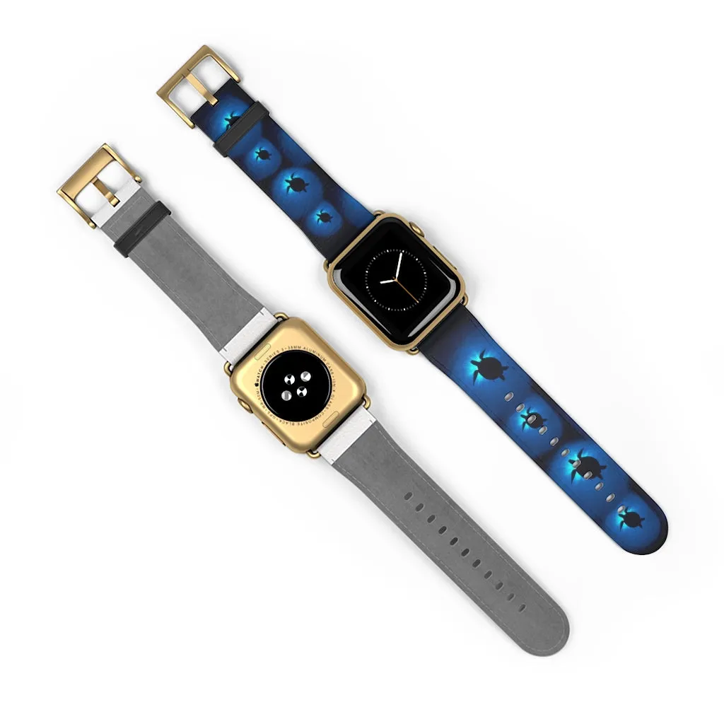 Sea Turtle Sunburst Watch Band