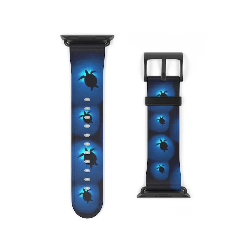 Sea Turtle Sunburst Watch Band