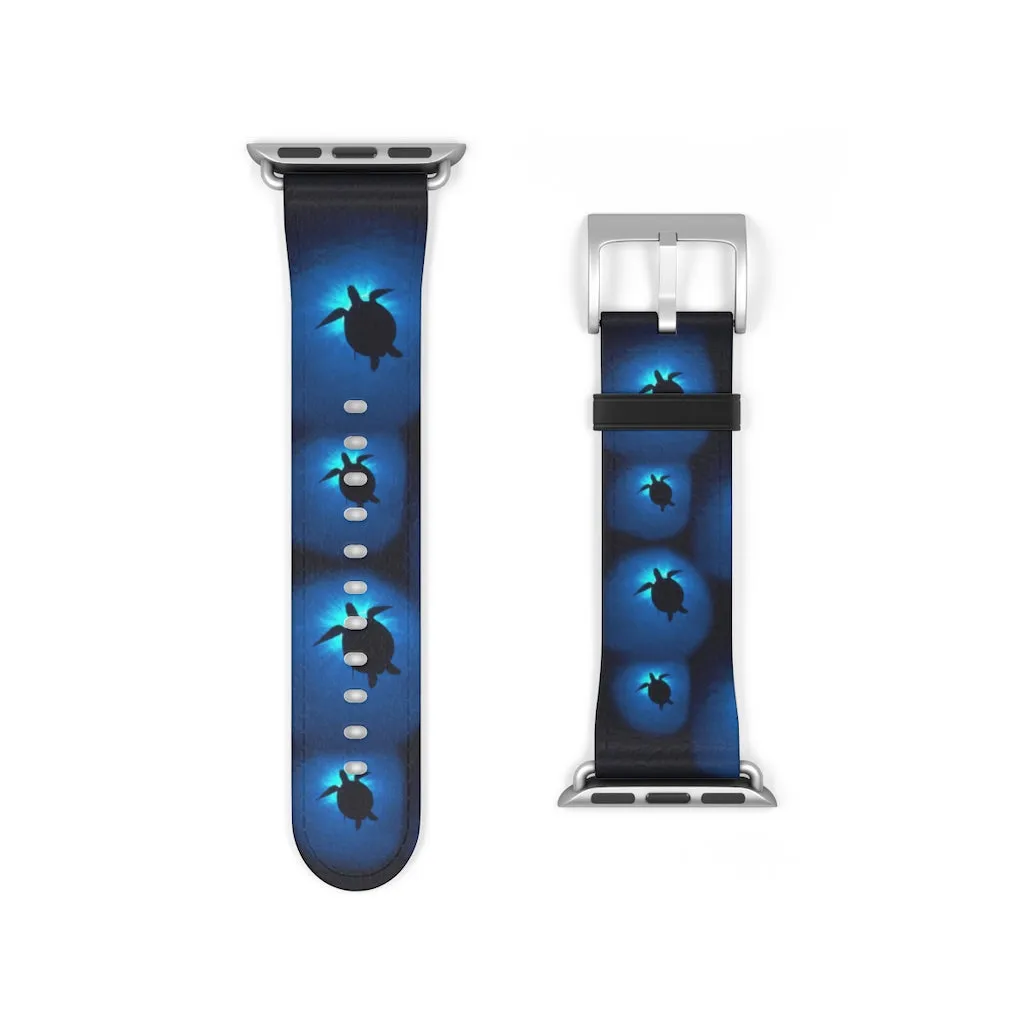 Sea Turtle Sunburst Watch Band