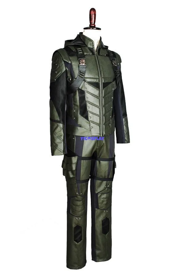 Season 5 Oliver Queen Costume Cosplay Suit