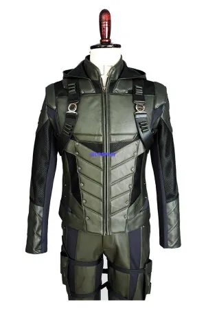 Season 5 Oliver Queen Costume Cosplay Suit