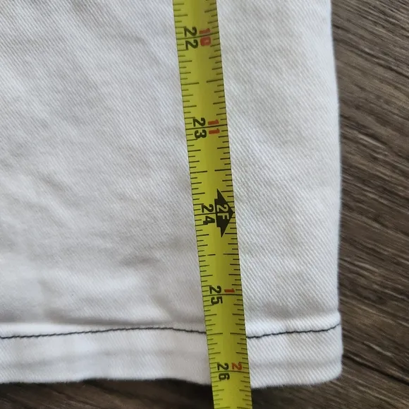 See by Chloe White Denim Parade Skirt Size 40