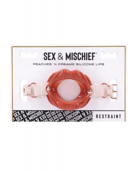 Sex & Mischief Peaches 'n CreaMe Silicone Lips