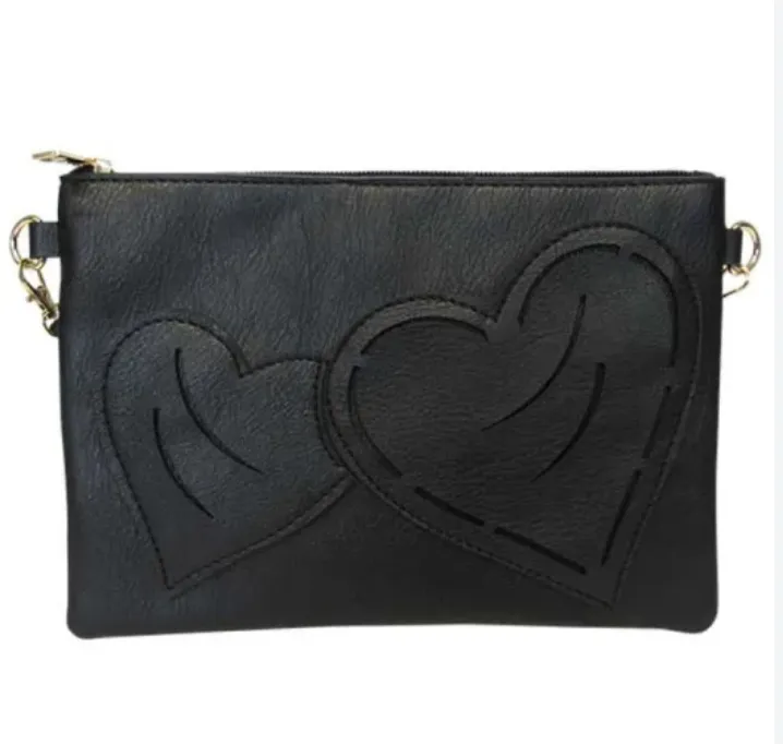 Shoulder Bag Bling Heart