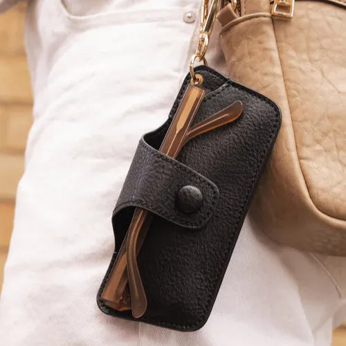 Skittle Sunglass Case - Black