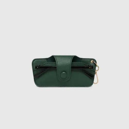 Skittle Sunglass Case - Forest Green