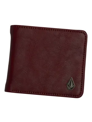 Slim Stone Pu Wlt Geldbörse - Cabernet