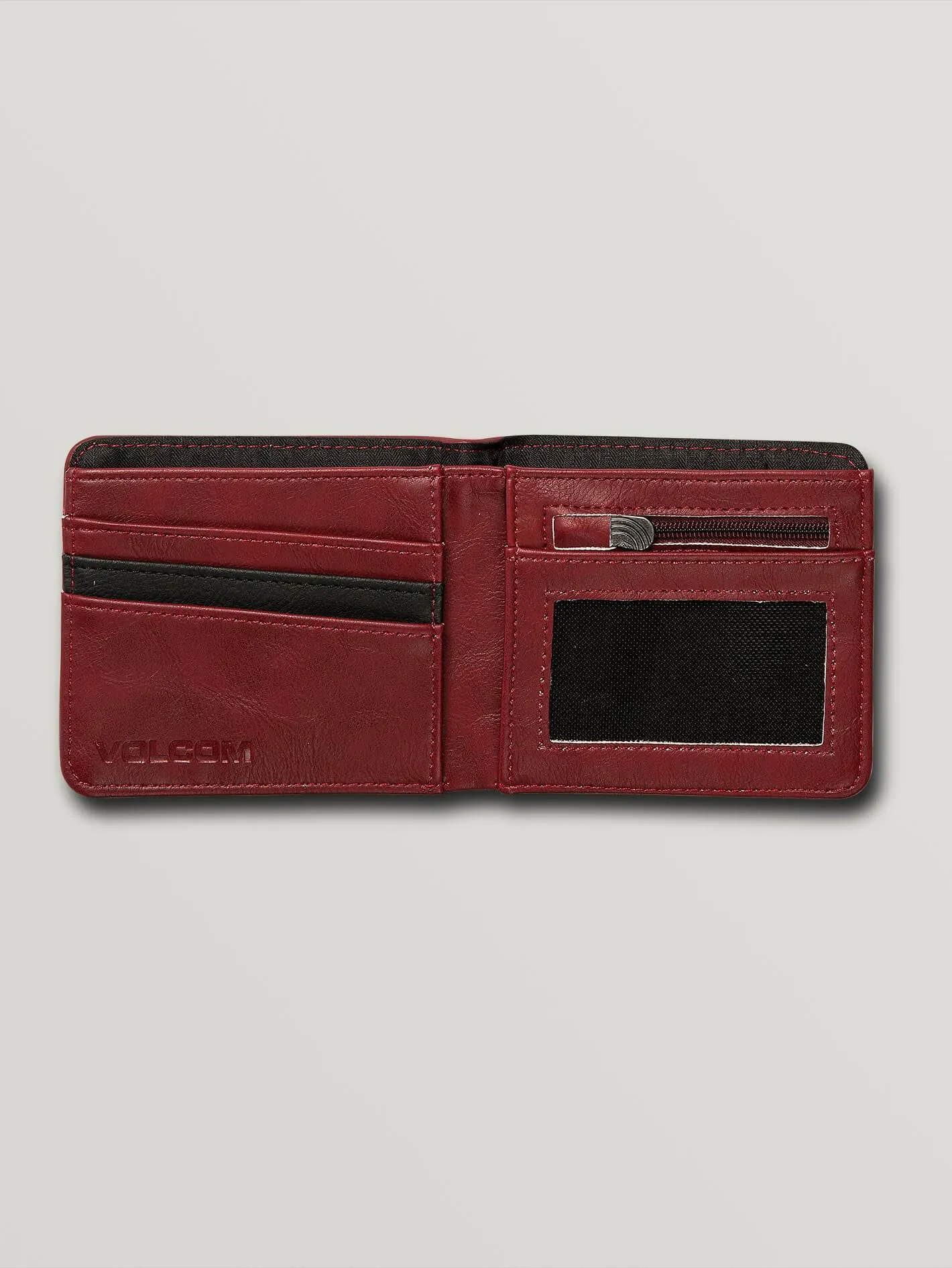 Slim Stone Pu Wlt Geldbörse - Cabernet