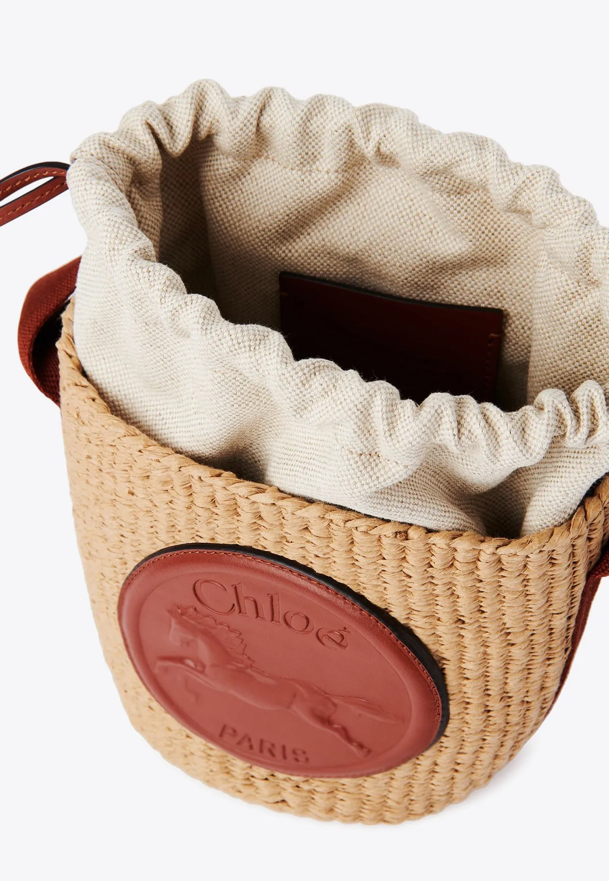 Small Horse Medal Basket Bag