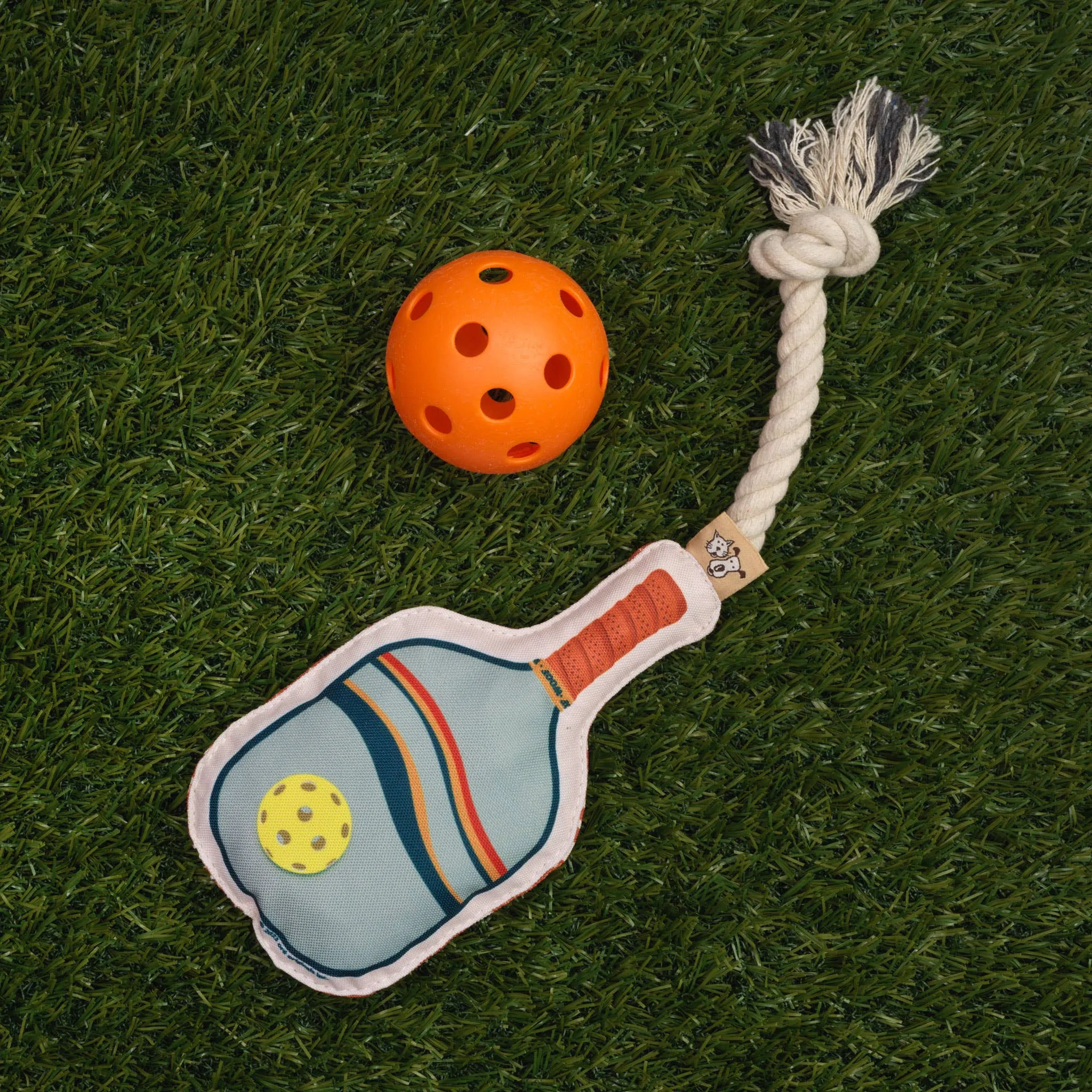 Speckle and Spot by Ore’ Originals - Rope Dog Toy | Pickleball
