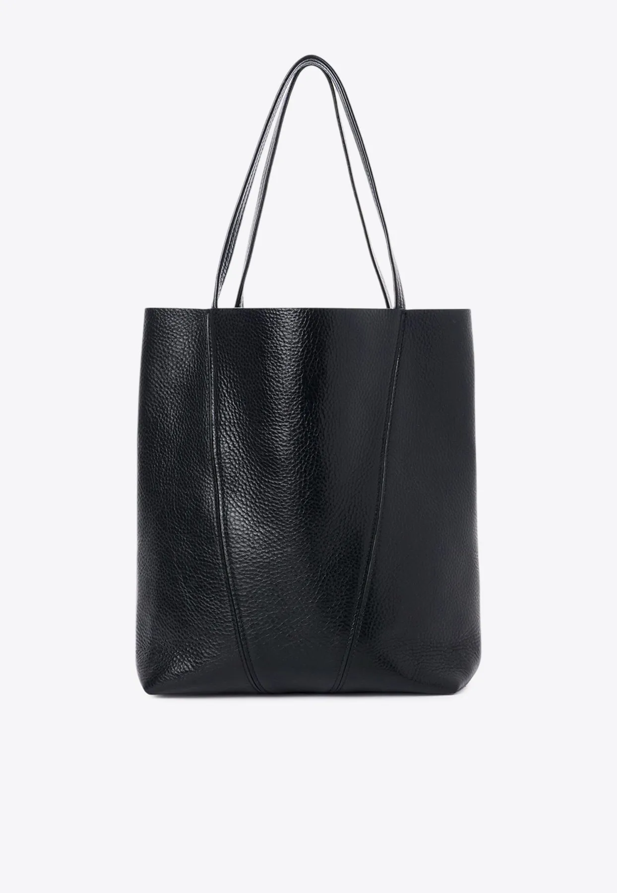 Spin Grained Leather Tote Bag