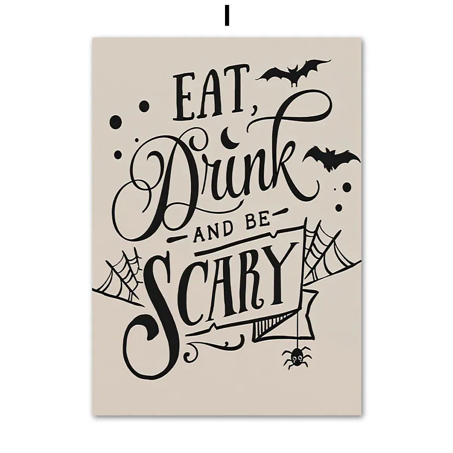 Spooky Halloween Wall Art