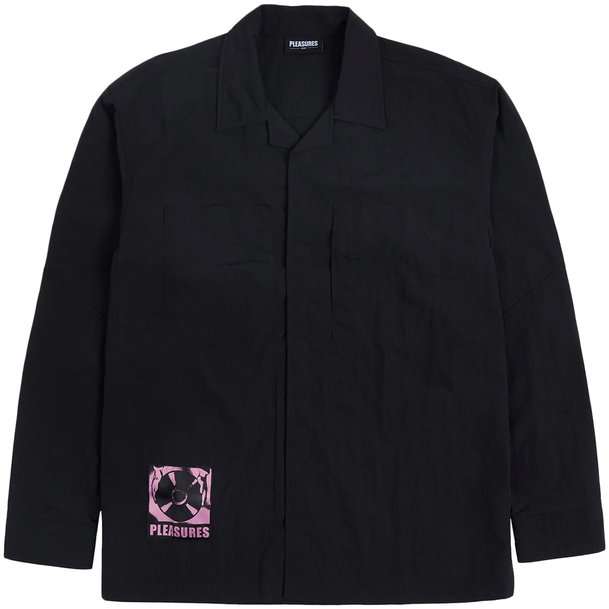 STARE LS OVERSHIRT (Black)