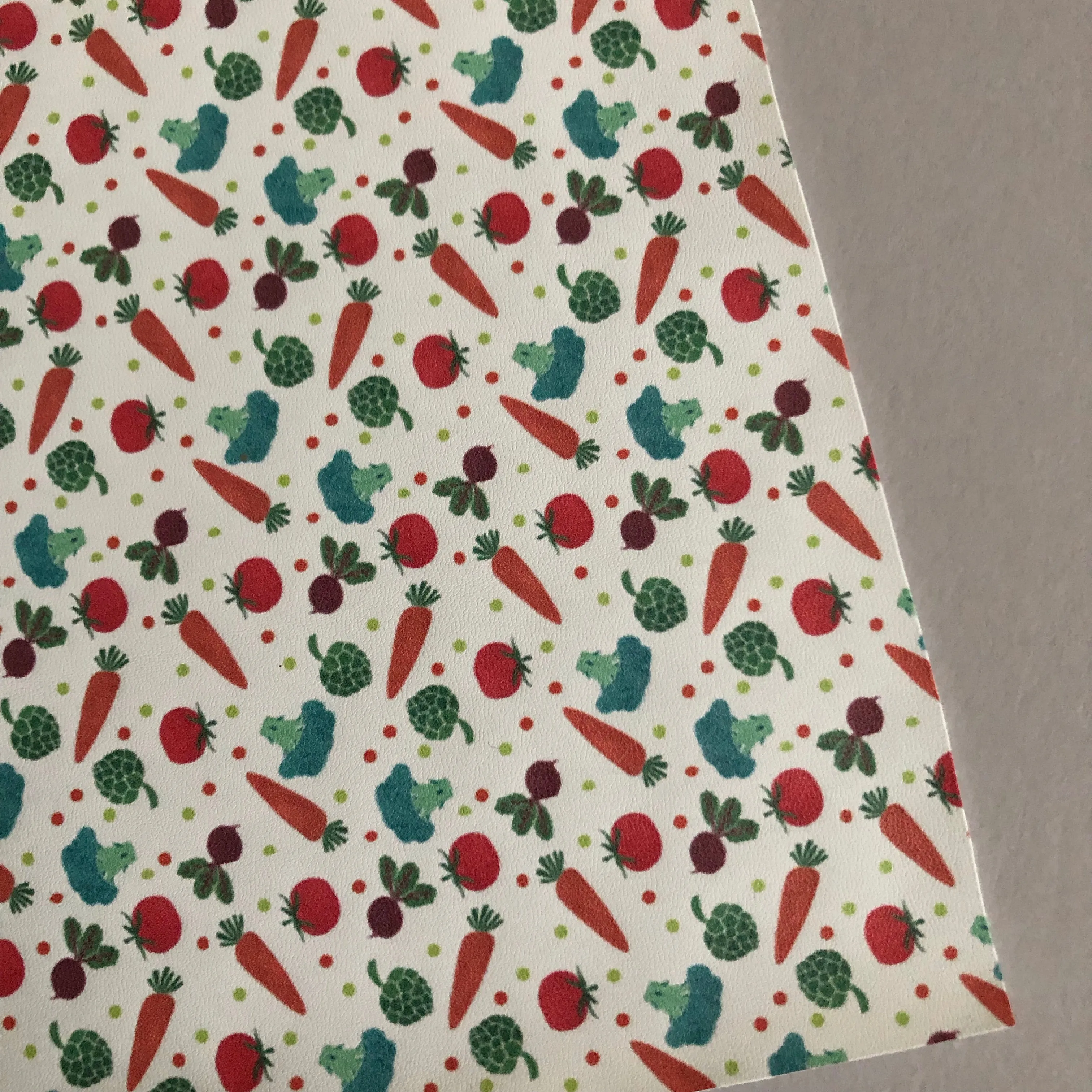Summer garden variety faux leather