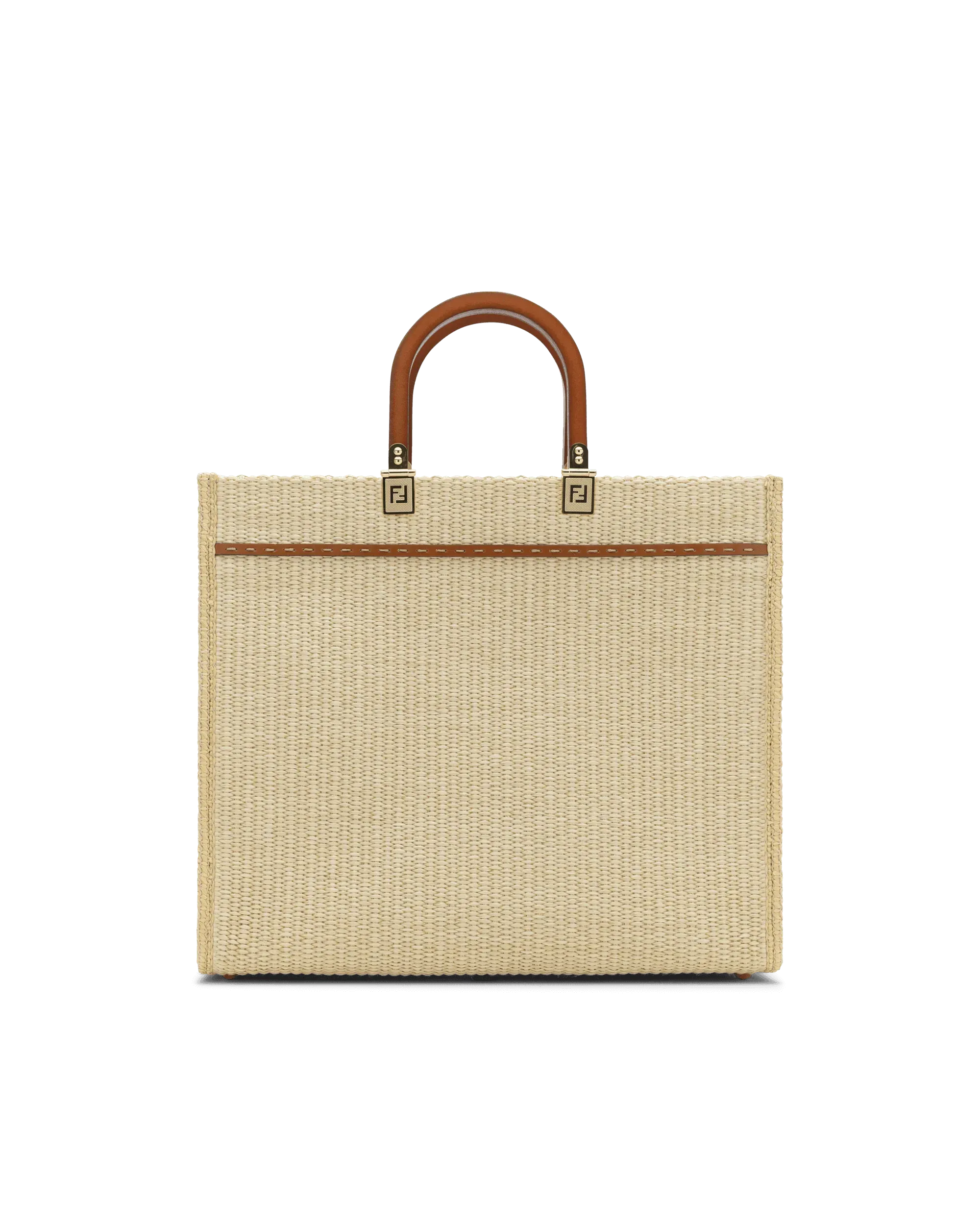 Sunshine Jute Tote Bag