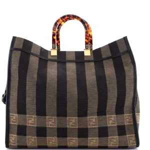 Sunshine Shopper Tote Pequin Canvas Large
