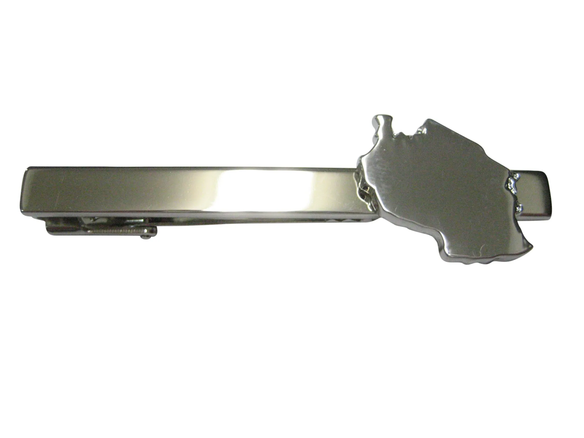 Tanzania Map Shape Tie Clip