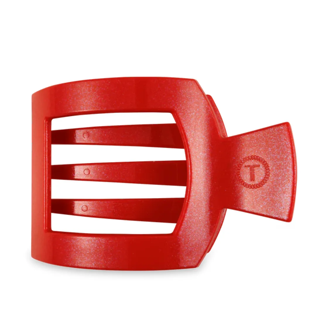 Teleties Shimmer Large Flat Square Hair Clip