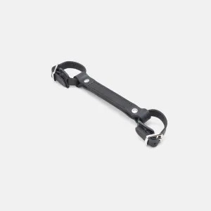 Temple Leather Carry Handle - Black