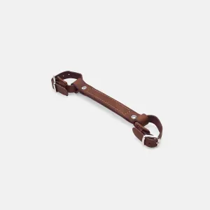 Temple Leather Carry Handle - Dark Brown