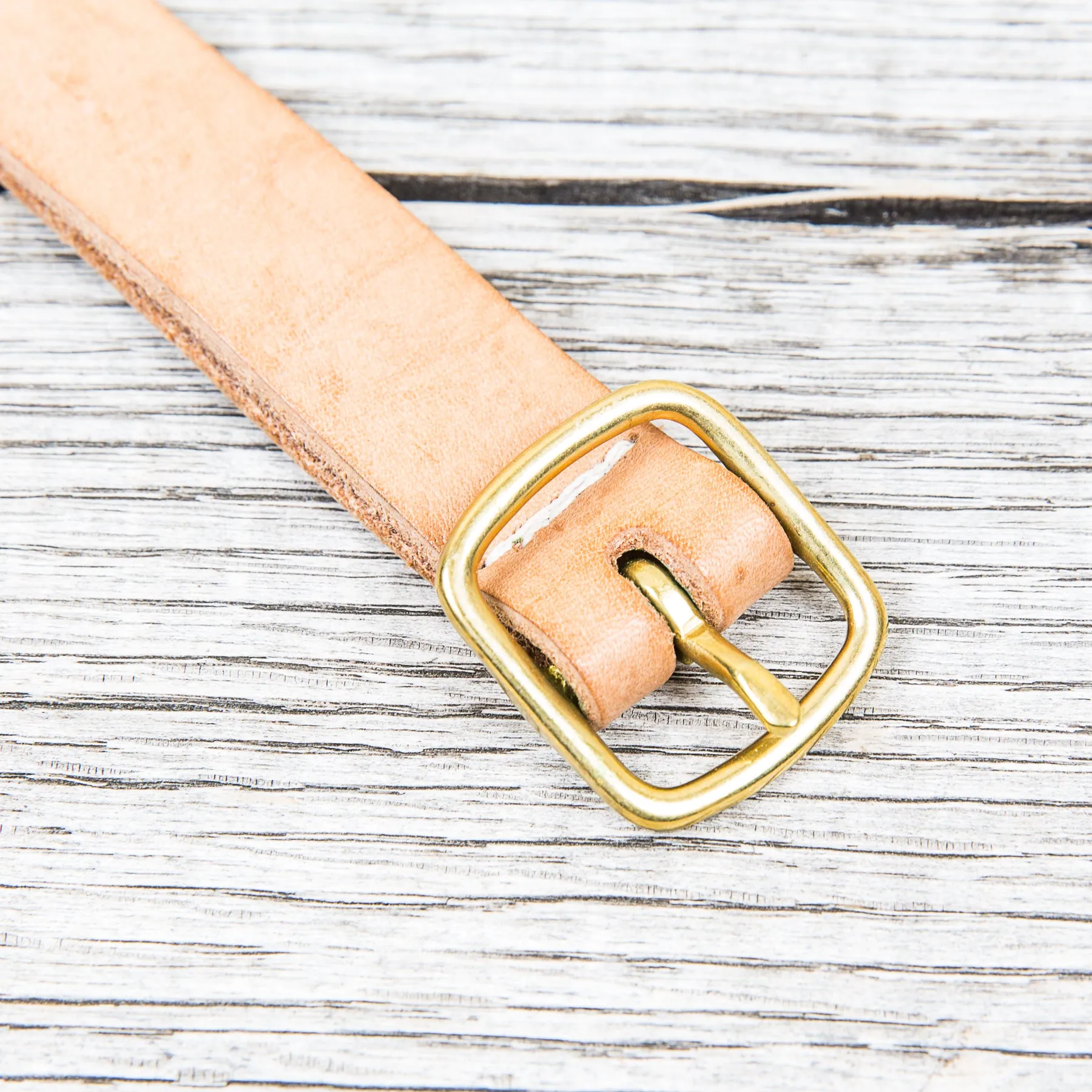 Tender Nato Watch Strap Natural Tan Wattle Leather 20 mm