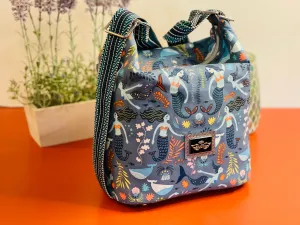The Mini Krystal Convertible Handbag in Mermaid