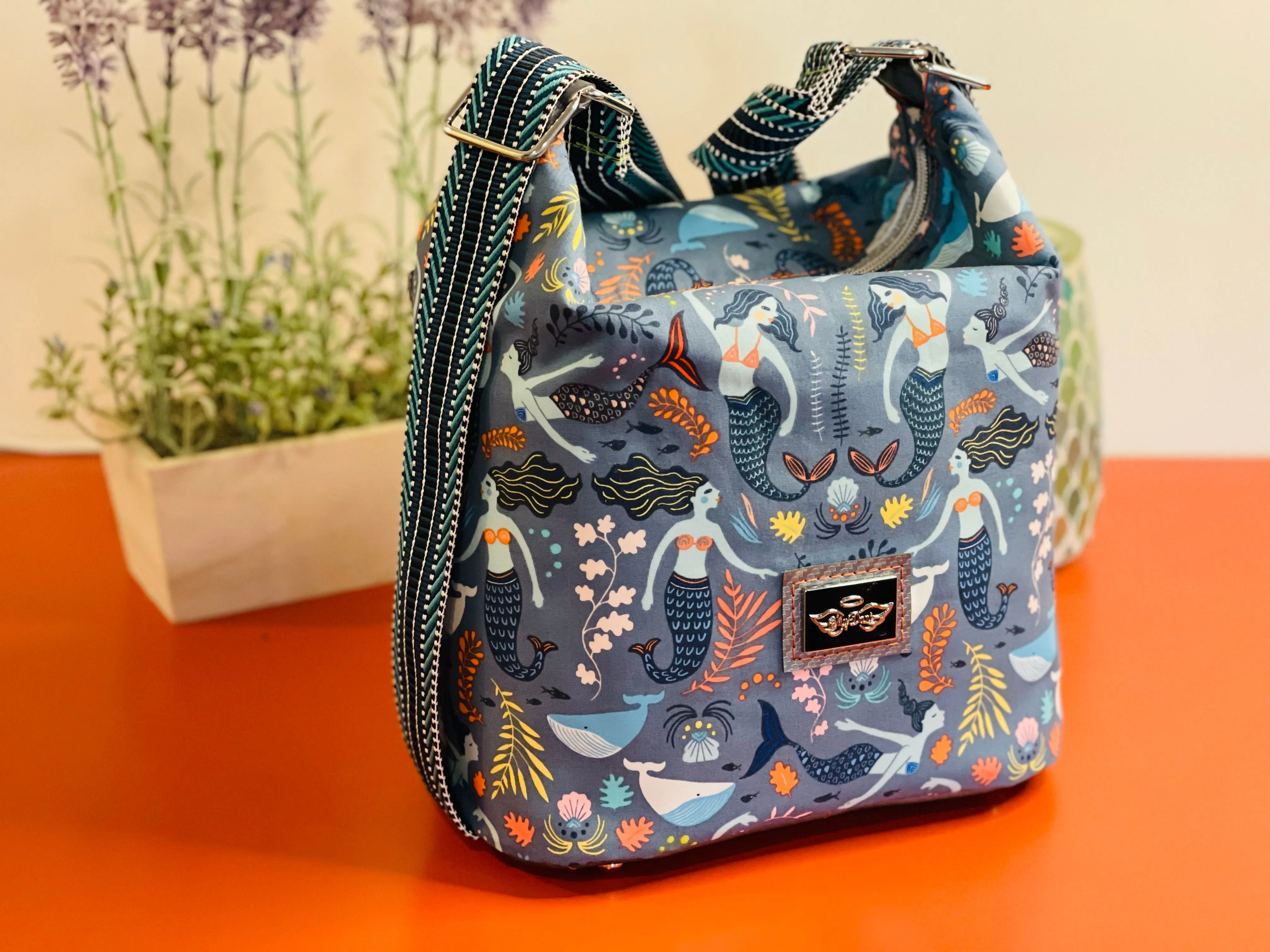 The Mini Krystal Convertible Handbag in Mermaid