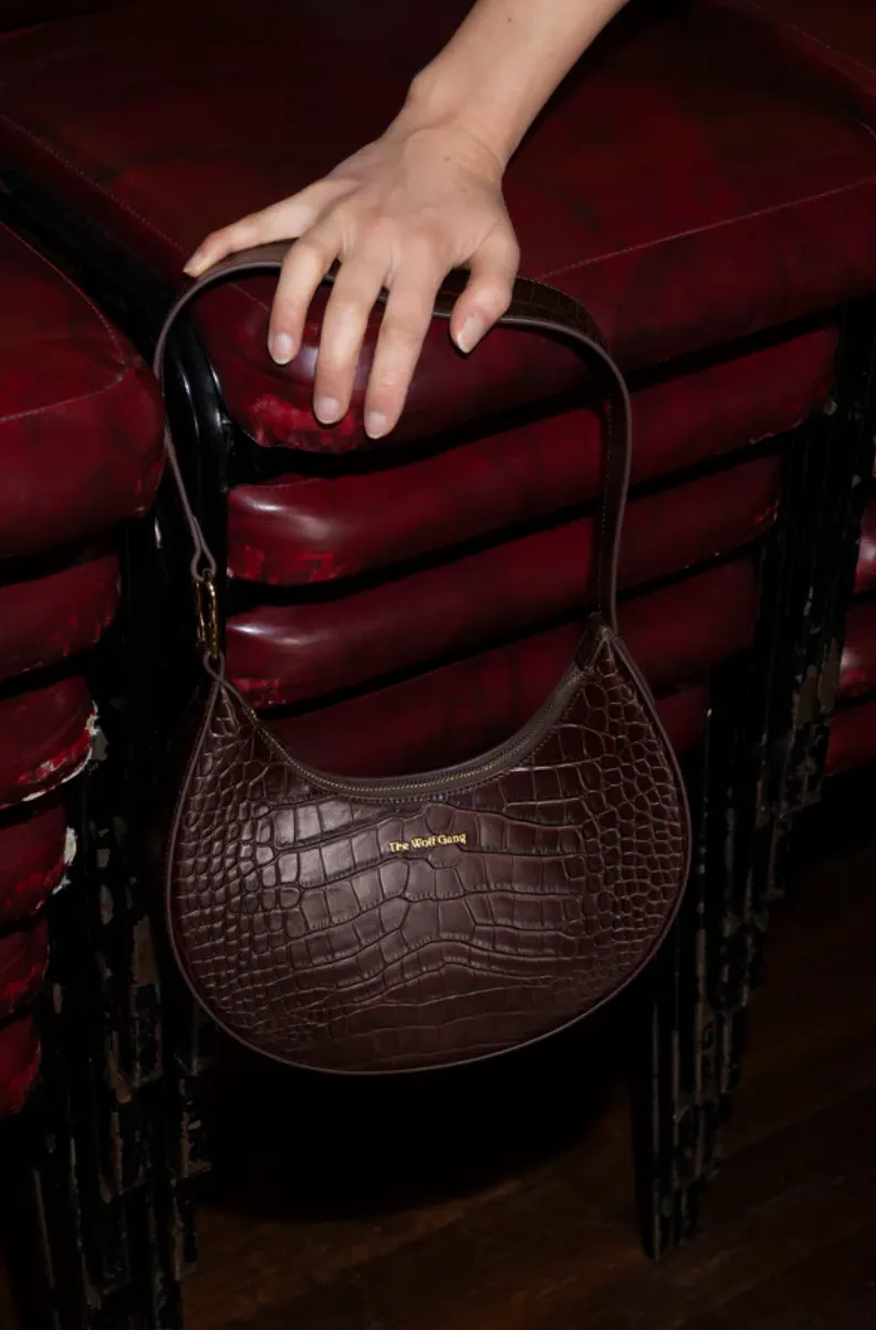 The Wolf Gang Clio Shoulder Bag - Cocoa
