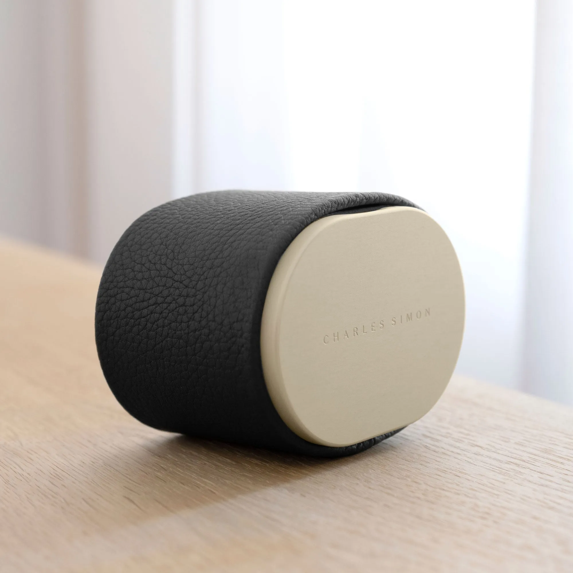 THEO WATCH ROLL - BLACK / CHAMPAGNE