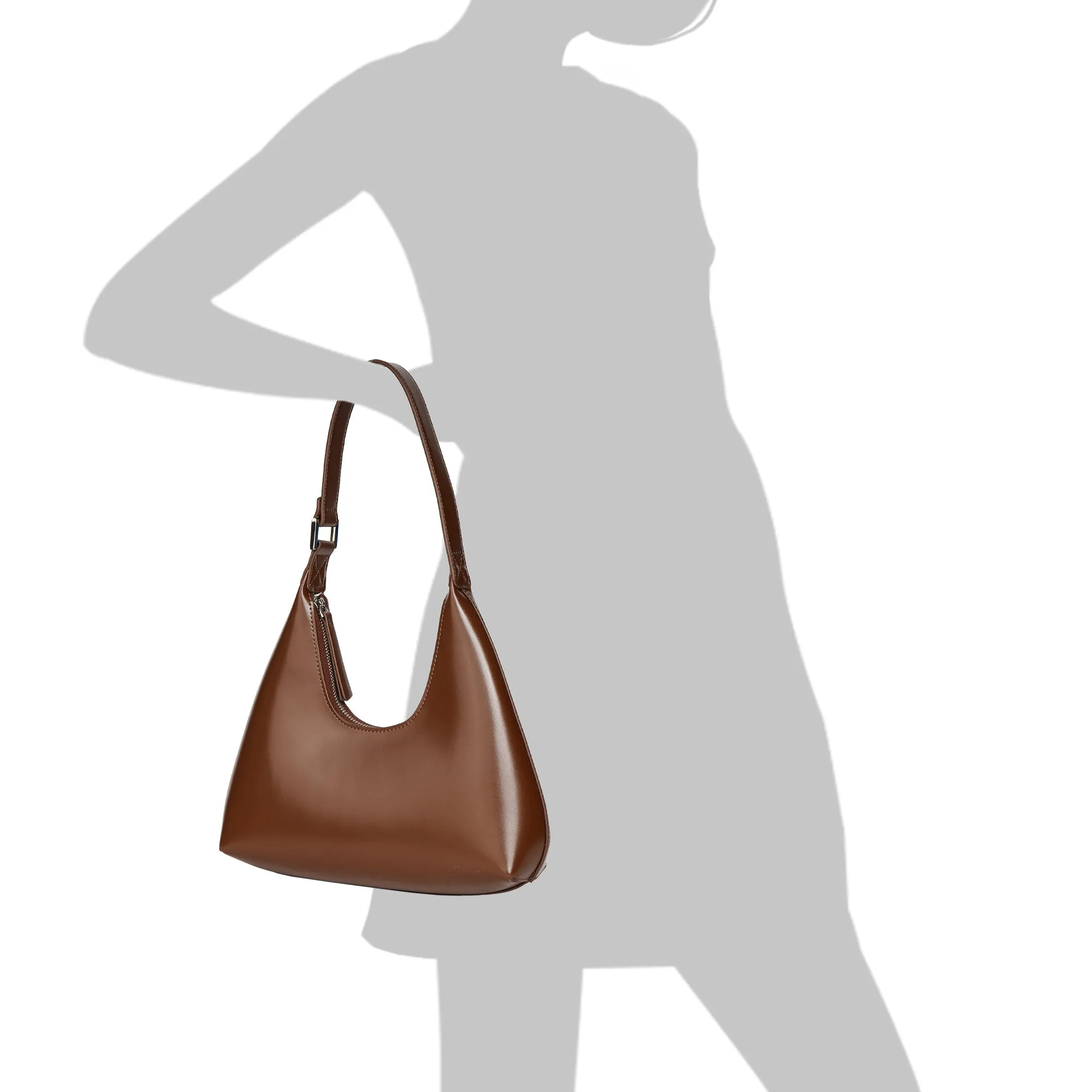Tiffany & Fred Smooth Nappa Leather Shoulder Bag