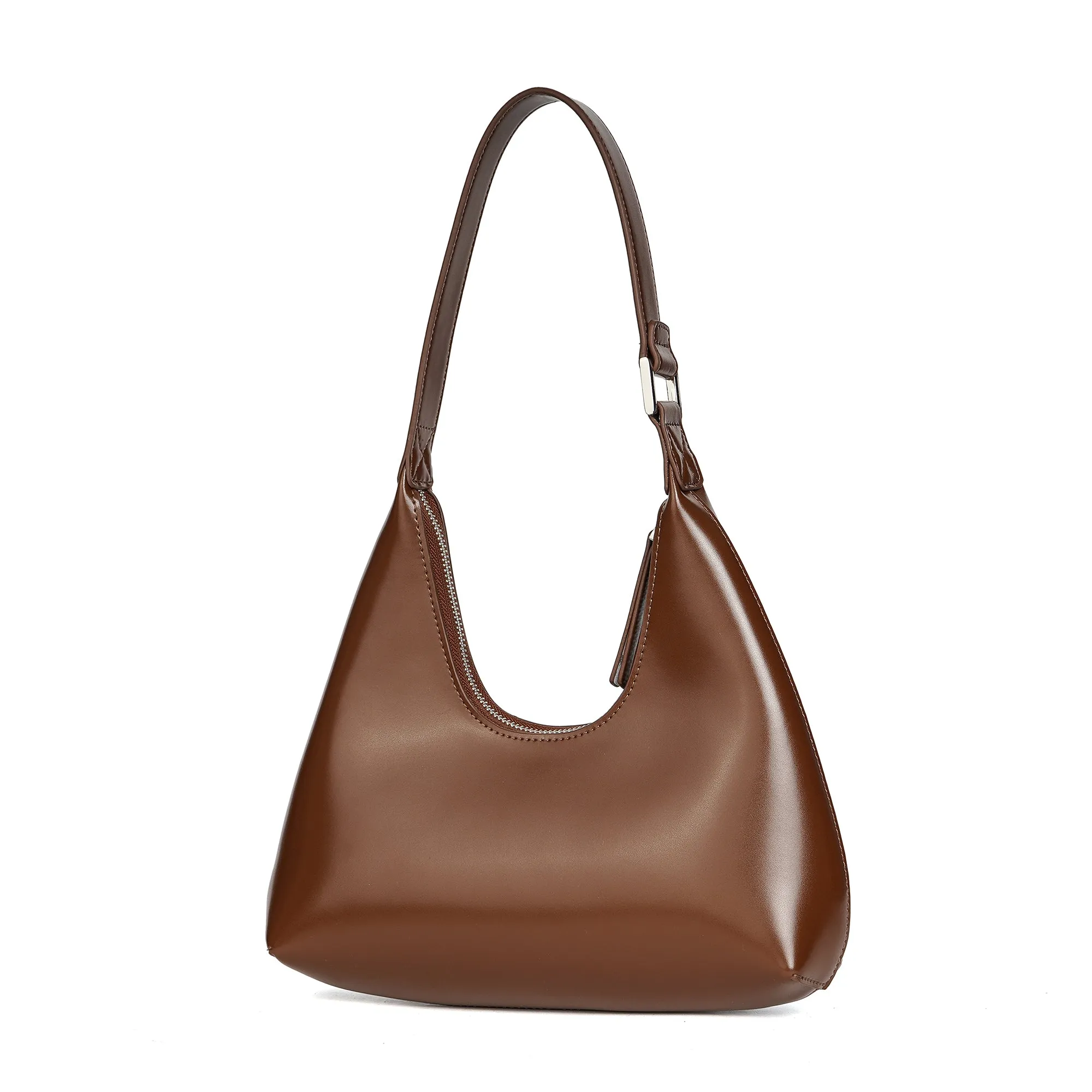Tiffany & Fred Smooth Nappa Leather Shoulder Bag