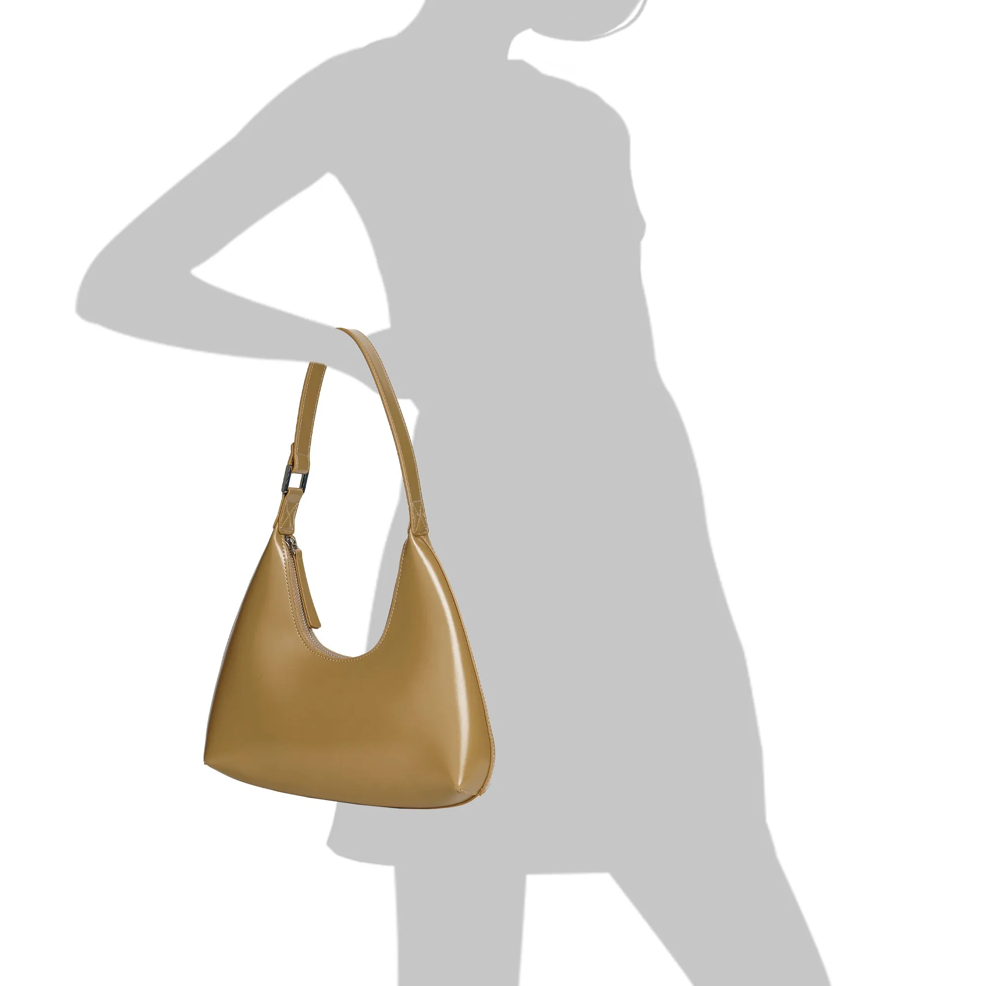 Tiffany & Fred Smooth Nappa Leather Shoulder Bag