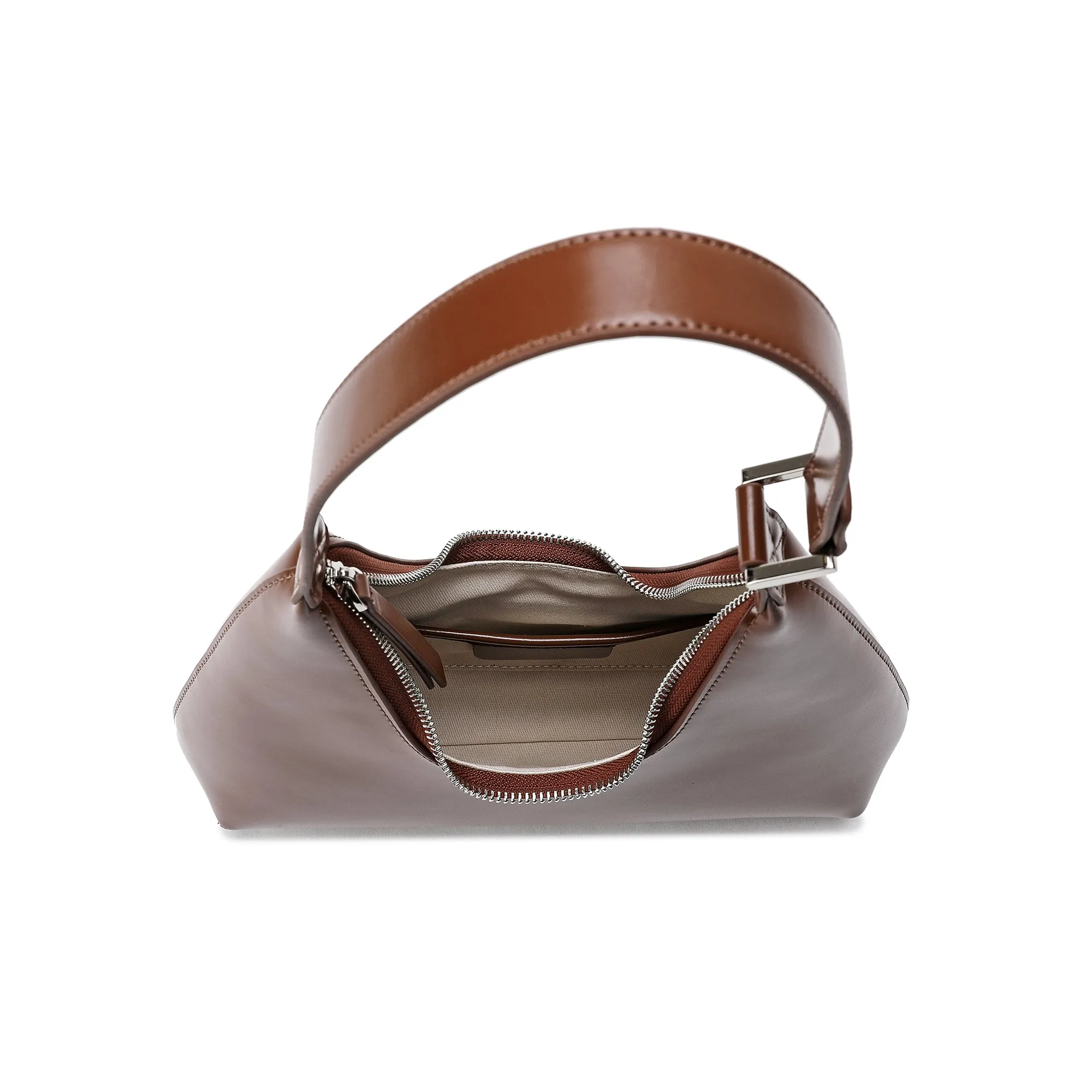 Tiffany & Fred Smooth Nappa Leather Shoulder Bag