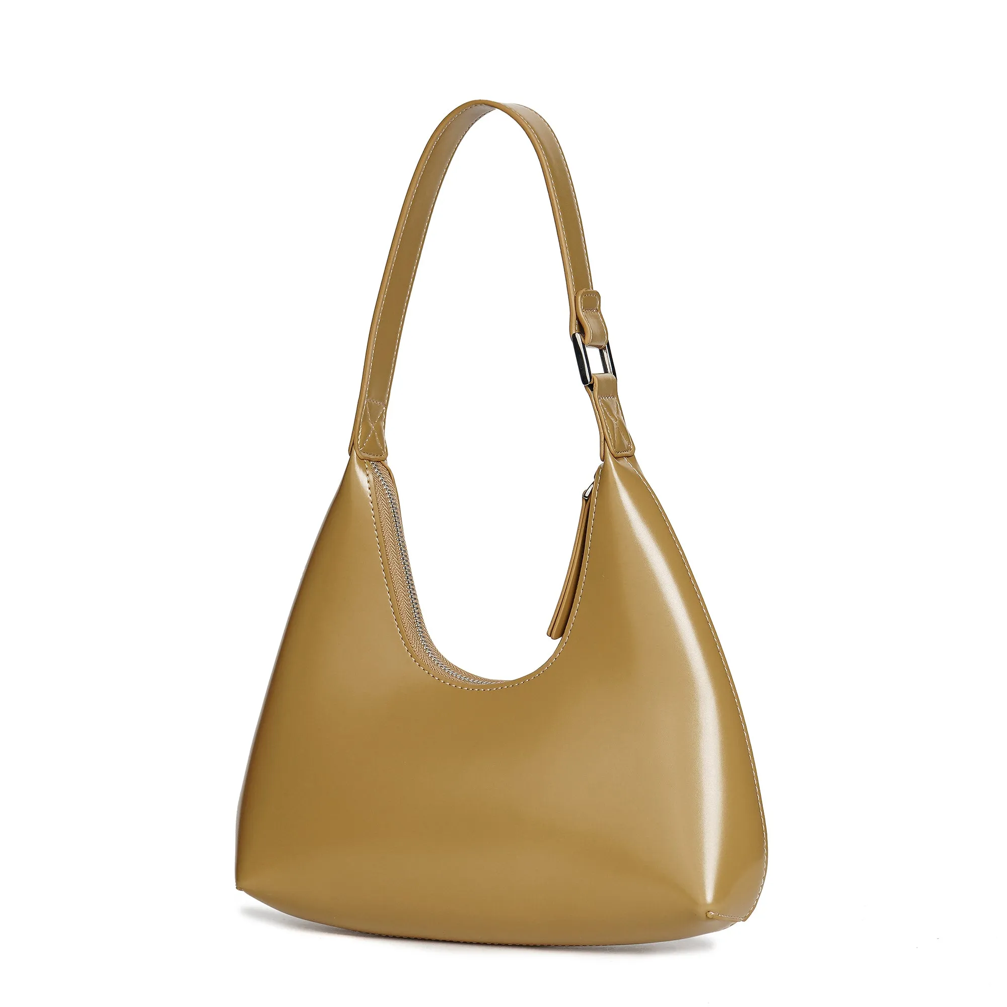 Tiffany & Fred Smooth Nappa Leather Shoulder Bag