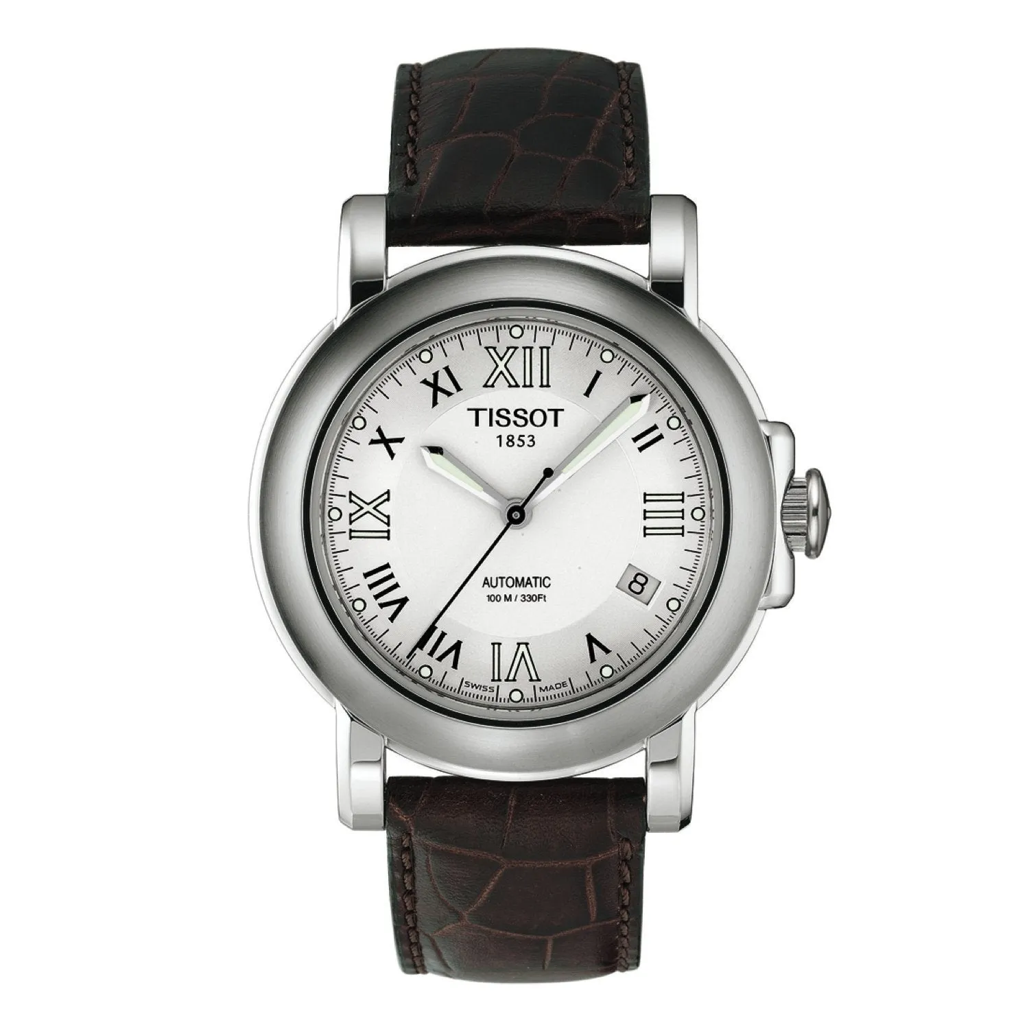 Tissot 19mm T-Lord Brown Leather Strap