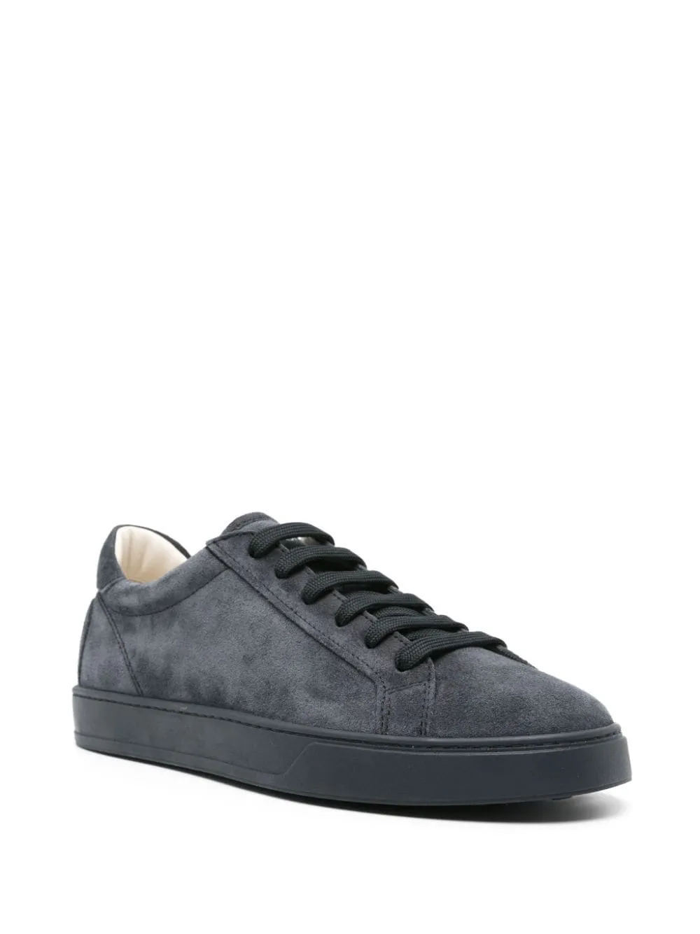 TOD'S Men's Suede Sneakers with Embossed Logo