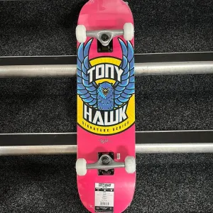 Tony Hawk 180  Eagle Logo Pink 7.75" Complete Skateboard